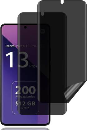 PROTE Screen Guard for for Xiaomi Redmi Note 13 Pro Plus Privacy Screen Protector TPU Film Protective