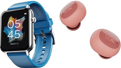 goldentomb Screen Guard for boAt Wave Call Smart Watch Airdopes 121v2 in-Ear True Wireless Earbuds