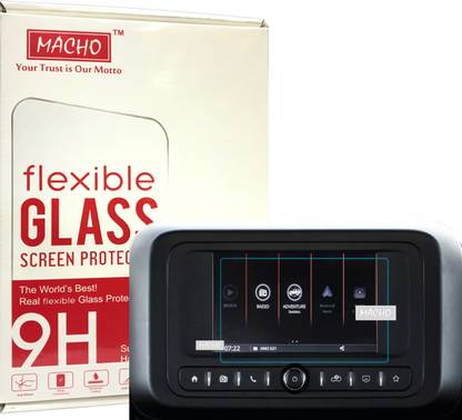 माचो - योर ट्रस्ट इज़ आवर मोटो Screen Guard Mahindra Thar Unbreakable Glossy Finished Screen Protector Screen Guard के लिए