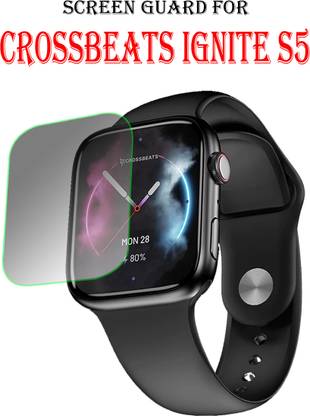 EJZATI Screen Guard for CROSSBEATS IGNITE S5 SMARTWATCH