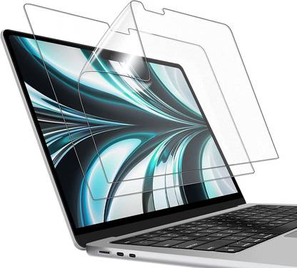 Saco Screen Guard for Macbook Air M2 A2681, Macbook Air M3 A3113, Glossy Finish