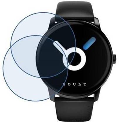NAYO ELITE Screen Guard for SG690-Boult Cosmic R Smartwatch (Black)