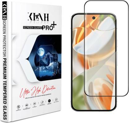KLAH Screen Guard for Google Pixel 9, High Transparency HD+ Glass Protection