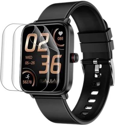 CUBES Screen Guard for Fire-Boltt Call Pro Plus | 1.83 Inches | Soft and Flexible | Touch Sensitive | Unbreakable | Ultra Thin| Edge To Edge TPU Film (Not a Tempered Glass)