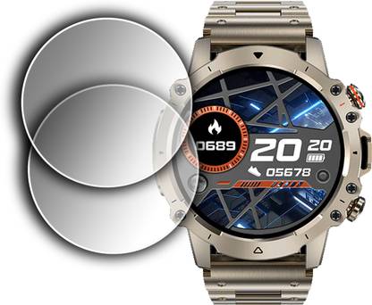 ejzatex Screen Guard for FIRE BOLTT MARSHAL SMARTWATCH, SCREEN GUARD