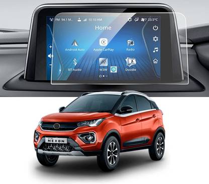PROTECTERR Screen Guard for TATA NEXON Full Screen Coverage CAR Touch Screen Infotainment System (7 inch)