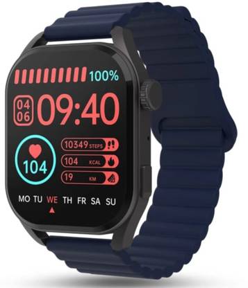 DB Screen Guard for Pebble vogue 1.96 Amoded on display magnetic strap bt calling Rotating crown smart watch