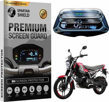 spartan shield Screen Guard for BAJAJ FREEDOM 125 || Anti Scratch || Water Resistant || HD Clear Vision || Instrument Console Protector 2024 [Not Tempered Glass]