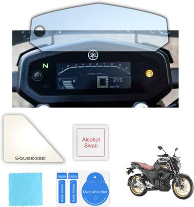 D'FENDER Screen Guard for Yamaha FZ-S Motorcycle Speedometer Console Display Screen, Scrath Protector Guard