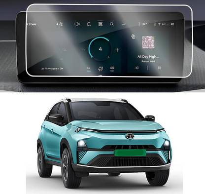 KACA Screen Guard for Infotainment Touch Screen Guard of Tata Nexon Facelift Creative Plus S 1.2 Revotron Petrol 7DCA DT (10.25 inch), Company Fitted Display, [Not Tempered Glass]