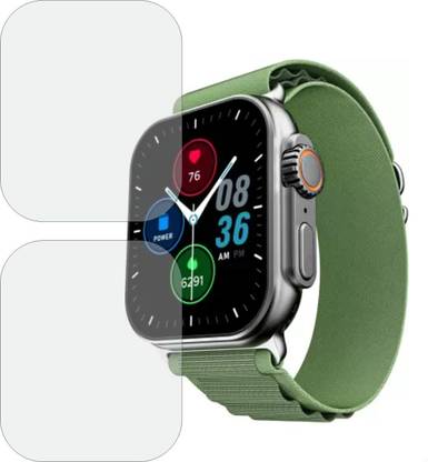 CUBES Screen Guard for boAt Wave Genesis Pro, 1.96 inch AMOLED Display Smartwatch | Crack proof | Touch Sensitive | Unbreakable | Ultra Thin | Edge To Edge TPU Film
