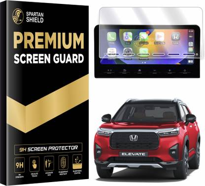 spartan shield Screen Guard for Honda Elevate 2023 SUV | ZX Top Model 10.25 Inch Touch Screen | Infotainment System Protector | Car TouchScreen Display Accessory