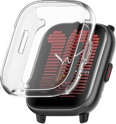 KAZUKI Screen Guard for Amazfit Active A2211 TPU All-Inclusive Watch Protective Case (Transparent)