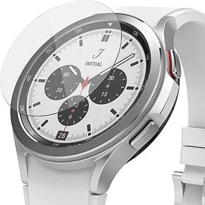 Guardor Screen Guard for Galaxy watch 4 Classic 46mm Screen Protector, Tempered Glass Screen Protector Compatible with Samsung Galaxy Watch4 Classic 46mm - 2 Pack