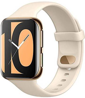 Preyansh Screen Guard for (Renewed) Oppo WiFi Watch- Gold (Compatible with Android Wireless)