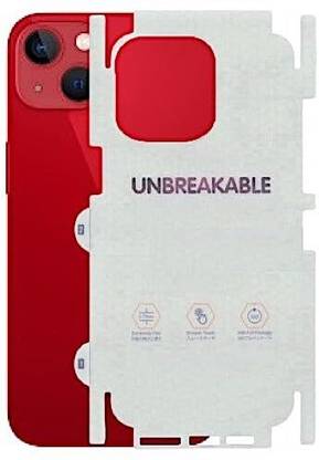DPJ Screen Guard for iPhone 11 Back Screen Protector Unbreakable Membrane Scratch Guard Transparent Protective Compatible With iPhone 11, iPhone 11 Matte Back and Side Unbreakable Screen Protector Hydrogel Membrane [WITH LOGO CUT] Edge to Edge Coverage and Easy Installation