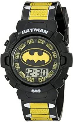 RAGHAV Screen Guard for DC Comics Batman Kids BAT4177 Digital Display Quartz Multi-Color Watch