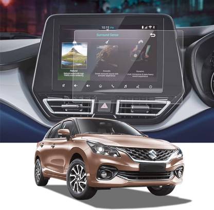 RAGHAV Screen Guard for Screen Guard Protector For Maruti Suzuki Baleno Accessories 2022 Car Infotainment system - 9inch