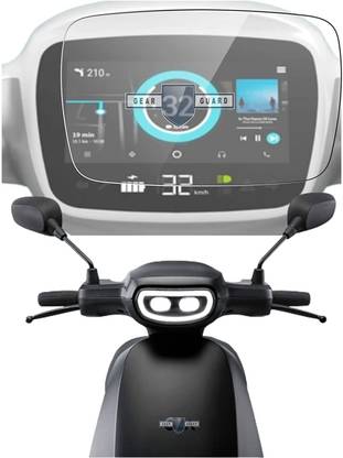 SELVIKE Screen Guard for OLA S1 Pro, OLA Ola S1 EV, (Matte) Flexible Scooter Speedometer Screen Protector