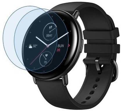 Outloop Screen Guard for Amazfit Zepp E Circle Smart Watch (Onyx Black)