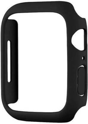 Aenoko Screen Guard for Apple Watch Series 9 8 7 45mm Screen Protector Case, Change to Ultra 49mm Cover with Screen Protector for iWatch Series 9, 8 and 7 (45mm) [BLACK]