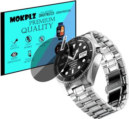 MOKPLZ Screen Guard for FIRE BOLTT QUANTUM SMARTWATCH