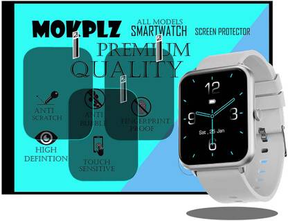 MOKPLZ Screen Guard for FIRE BOLTT NINJA CALL PRO MAX SMARTWATCH