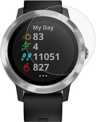Preyansh Screen Guard for ENKAY Hat-Prince Curved Edge Tempered Glass Film for Garmin Vivoactive 3 trainer