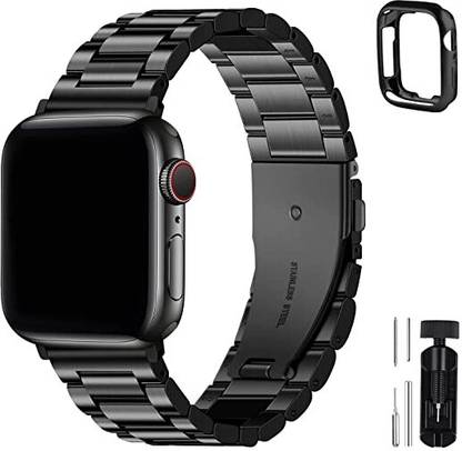 RAGHAV Screen Guard for Fullmosa Compatible Apple Watch Straps Stainless Steel iWatch Band