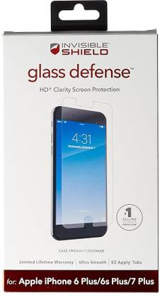Zagg Screen Guard for Apple iPhone 8 Plus, Apple iPhone 7 Plus, Apple iPhone 6s Plus, Apple iPhone 6 Plus
