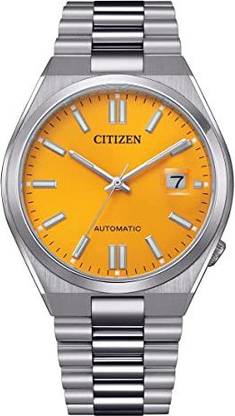 LIGHTWINGS Screen Guard for Citizen Analog Yellow Dial Men s Watch-NJ0150-81Z