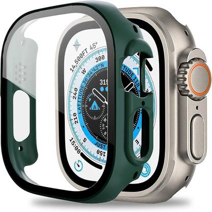 RUPELIK Screen Guard for Smart watch for iWatch 49mm Case Of Watch Series 8 ,Ultra With Bumper Case Cover