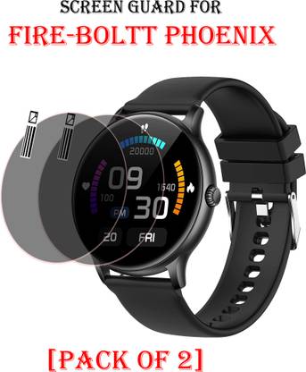 EJZATI Edge To Edge Screen Guard for FIRE BOLTT PHOENIX SMARTWATCH SCREEN GUARD