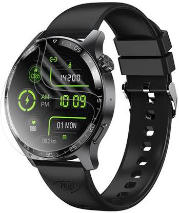 CUBES Screen Guard for itel ICON with 1.38''HD Display Smartwatch, Crack Proof | Touch Sensitive | Ultra Thin High Grade TPU Film