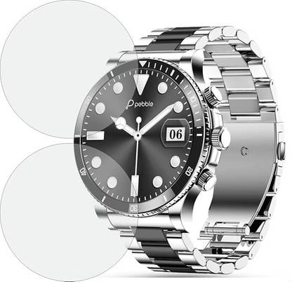 Aaruteck Screen Guard for Pebble Chrome Smart Watch Screen Guard