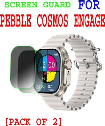 EJZATI Screen Guard for PEBBLE COSMOS ENGAGE SMARTWATCH