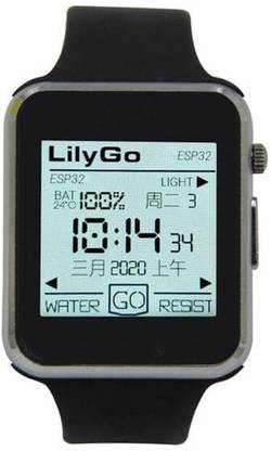 Preyansh Screen Guard for TTGO T-Watch-2020 ESP32 Main Chip Touch Display Programmable Wearable Watch (Black) - Copy