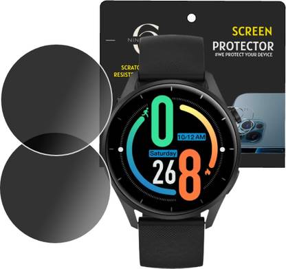 6NINESTORE Screen Guard for Noise NoiseFit Crew SmartWatch Screen Guard