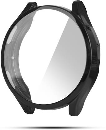 Protance Front and Back Screen Guard for Samsung Galaxy Watch 5 (44mm), (2 in 1), Silicon Screen Protector with Silocon Case, (FULL COVER ON WATCH DISPLAY)
