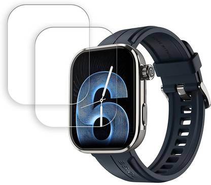 ARBAN Screen Guard for Noise ColorFit Pro 6 Max 1.96 inch Smartwatch Screen Protector | Anti-Scratch | Edge to Edge Full Coverage | 9H Hardness | Screen Guard