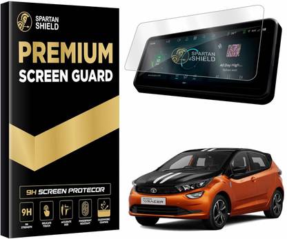 spartan shield Screen Guard for TATA ALTROZ RACER 2024 || 10.25 INCH INFOTAINMENT Android Carplay Stereo Guard | Altros R1 R2 R3 Car Digital Touch Display Accessories [Not Tempered Glass]