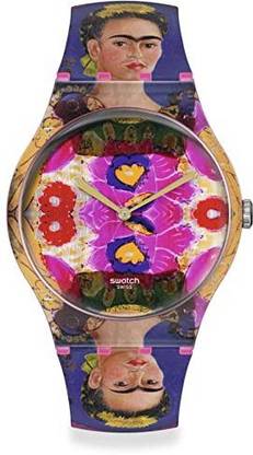 epoch Screen Guard for Swatch New Gent by Frida Kahlo Quartz Watch