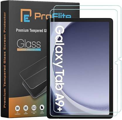 Proelite Screen Guard for Galaxy Tab A9 Plus 11 inch, Premium Tempered Glass Screen Protector