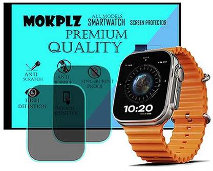 MOKPLZ Screen Guard for BOULT CROWN SMARTWATCH