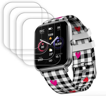 SOMTONE Screen Guard for Fire-Boltt Ninja Call Pro Plus Checkmate 1.83 inch Smartwatch Screen Protector | Anti-Scratch | Edge to Edge Full Coverage | 9H Hardness | Screen Guard for Smartwatch