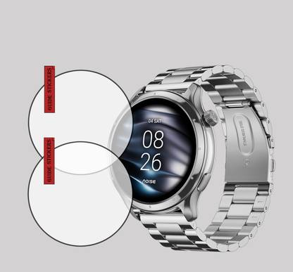 ejzatex Screen Guard for NOISEFIT METTLE SMARTWATCH, SCREEN GUARD