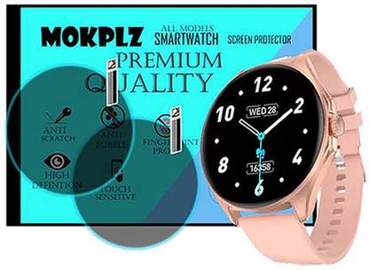 MOKPLZ Screen Guard for FIRE BOLTT APPOLO 2 SMARTWATCH