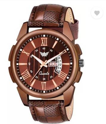 LIGHTWINGS Screen Guard for 8114-BR Brown Day & Date Unique New Boys Analog Watch - For Men