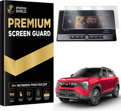 spartan shield Screen Guard for MAHINDRA XUV 3XO 2024 || 10.25 Inch INFOTAINMENT Protector || XUV3XO Car TouchScreen Display Accessory for NEW XUV 300 Facelift [Not Tempered Glass]