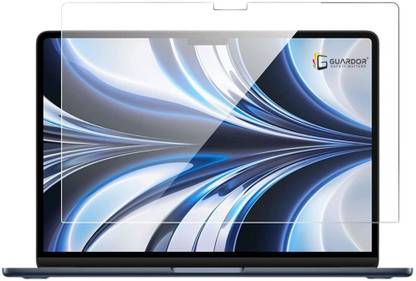 Guardor Screen Guard for Macbook air M2 (Clear, 13.6" inch) 9H Plus Screen Guard , Anti Glare